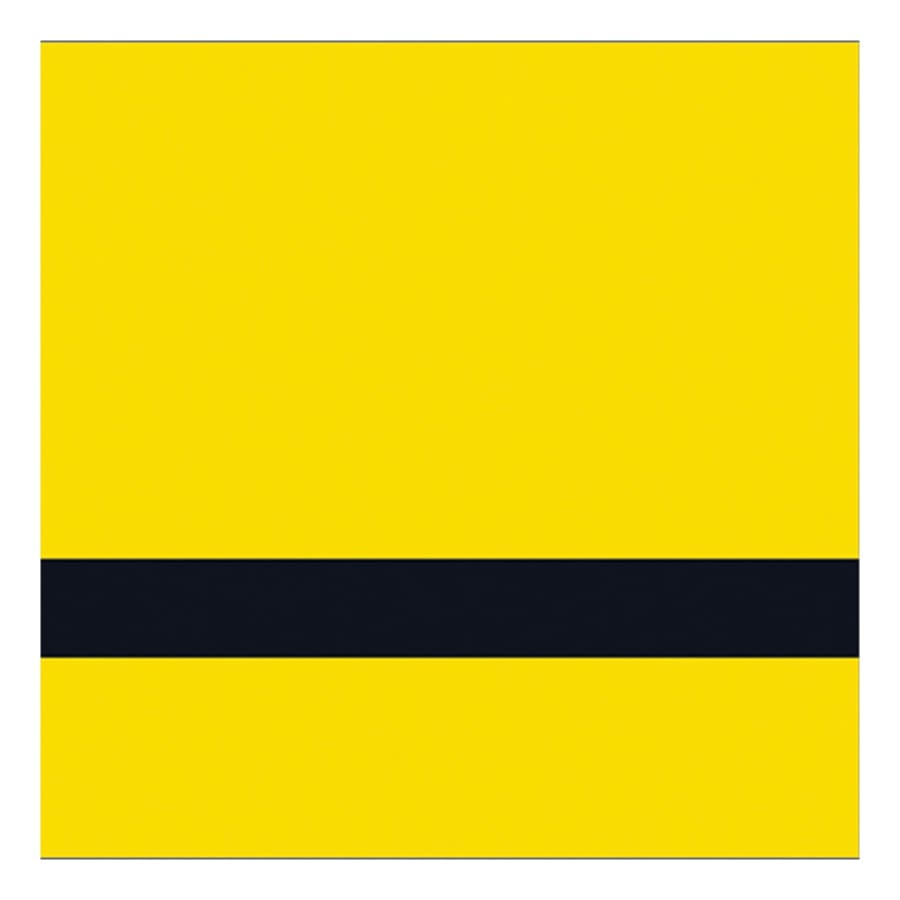 12" x 24" x 1/8" Safety Yellow/Black Duets Ultimates