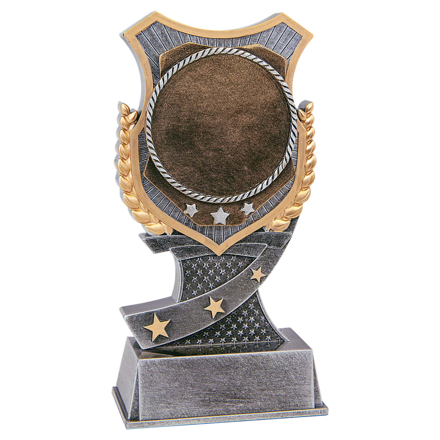 6" Shield Award 2" Insert Holder