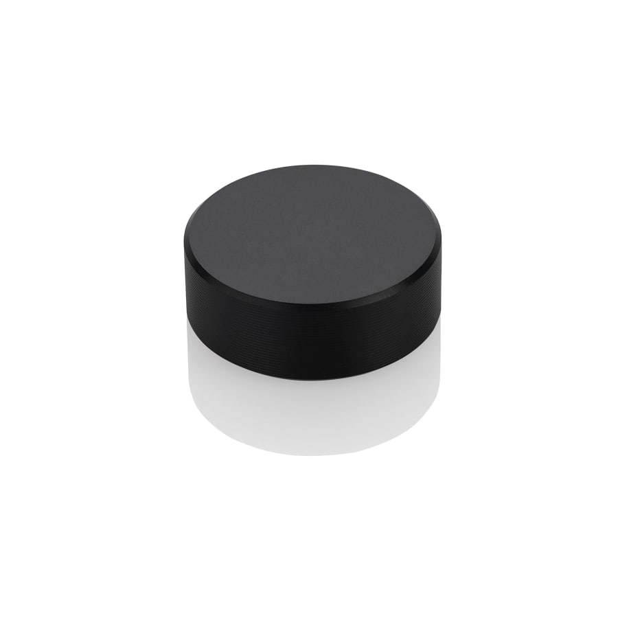 .87" Diameter Black Screw Cap Stand Offs PCKGD 4 PCS-PRICE BY PC