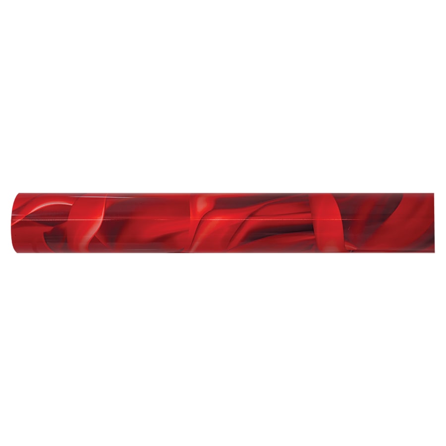 24" Round Red Fantasy Column