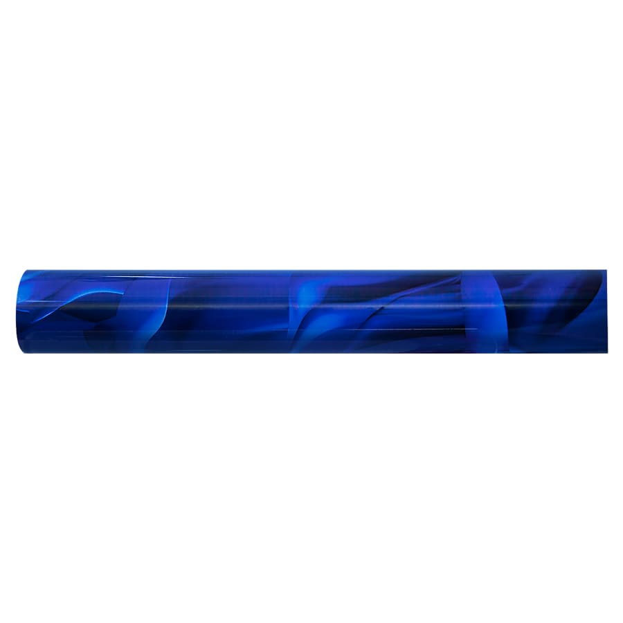 24" Round Blue Fantasy Column