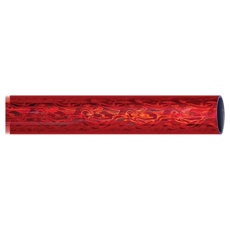 45" Round Red Vapor Full Wrap Trophy Column