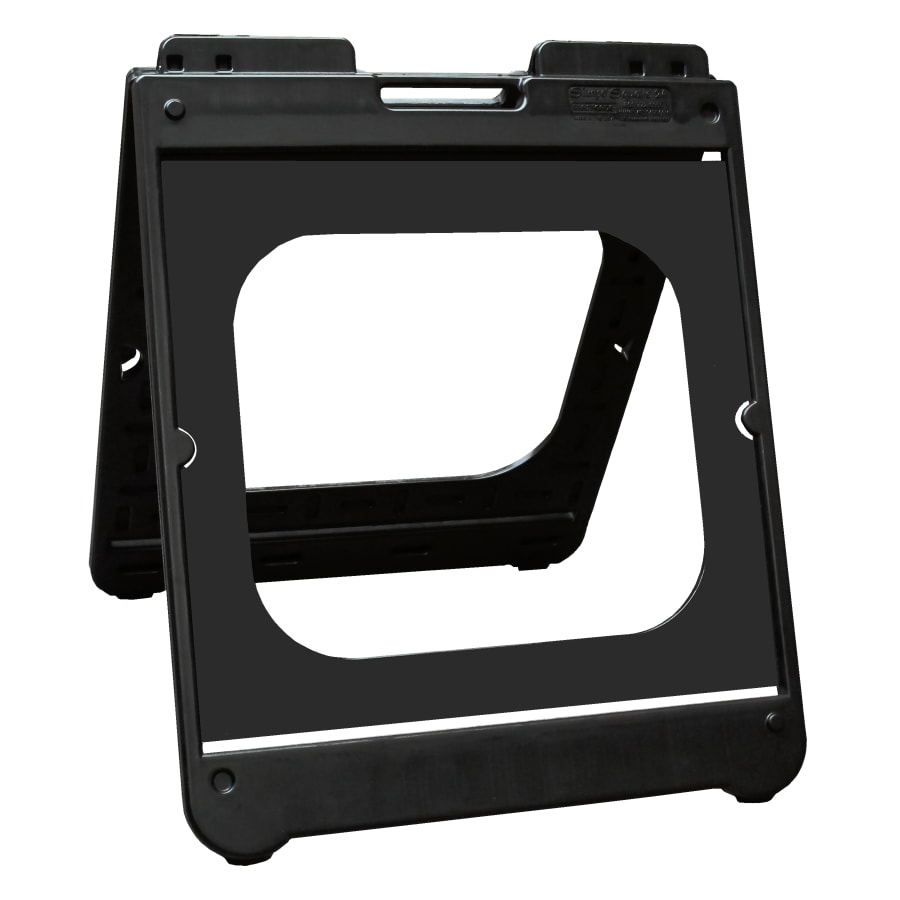 Black 24" x 24" SimpoSquare 24