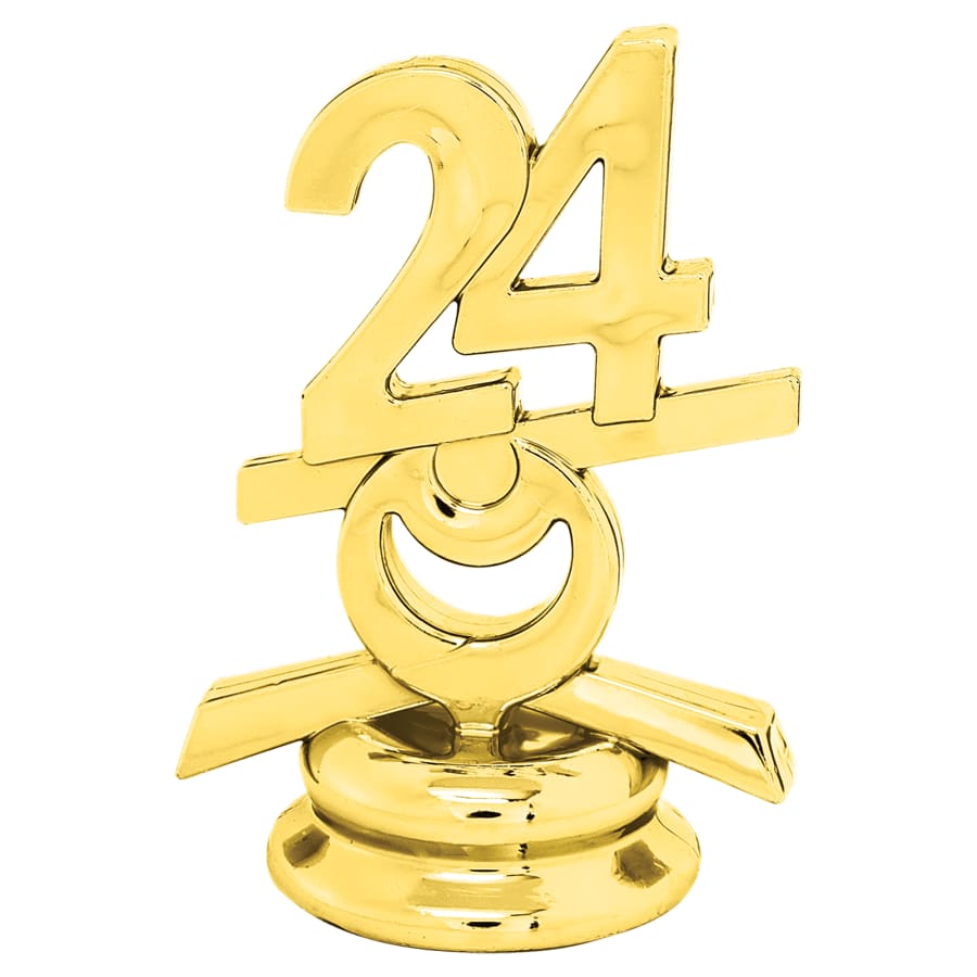 2 1/2" Gold 24 Circle Trim