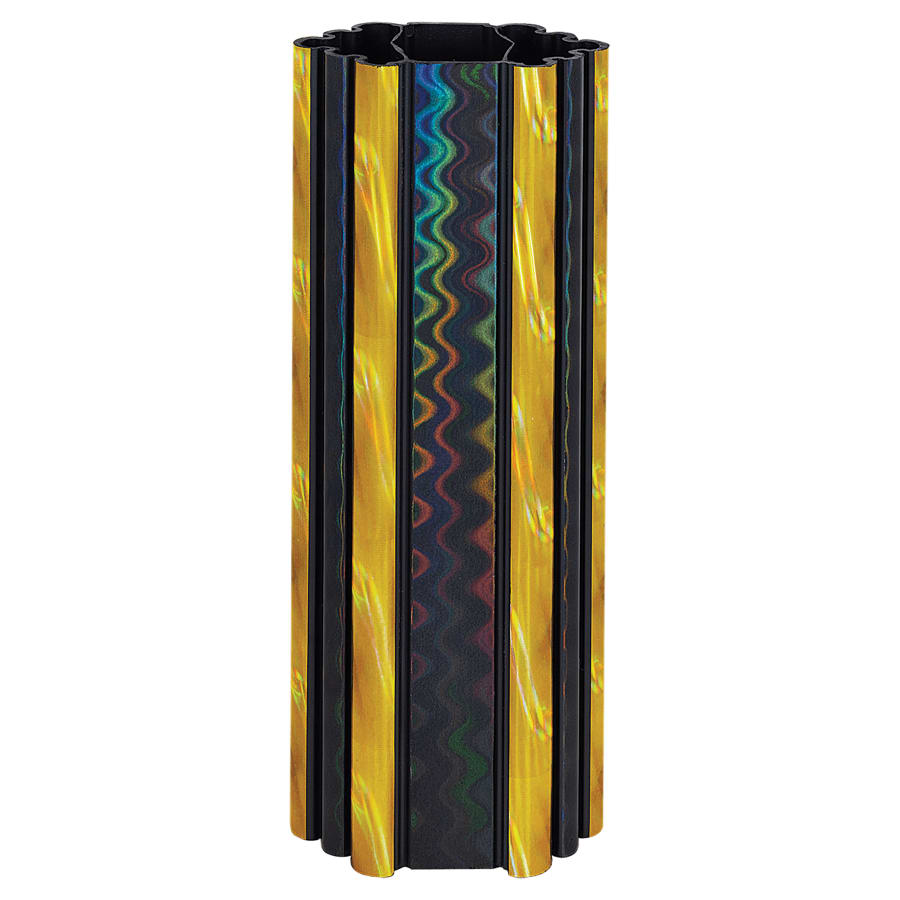 2" x 3" Black/Gold 45" Magic Trophy Column