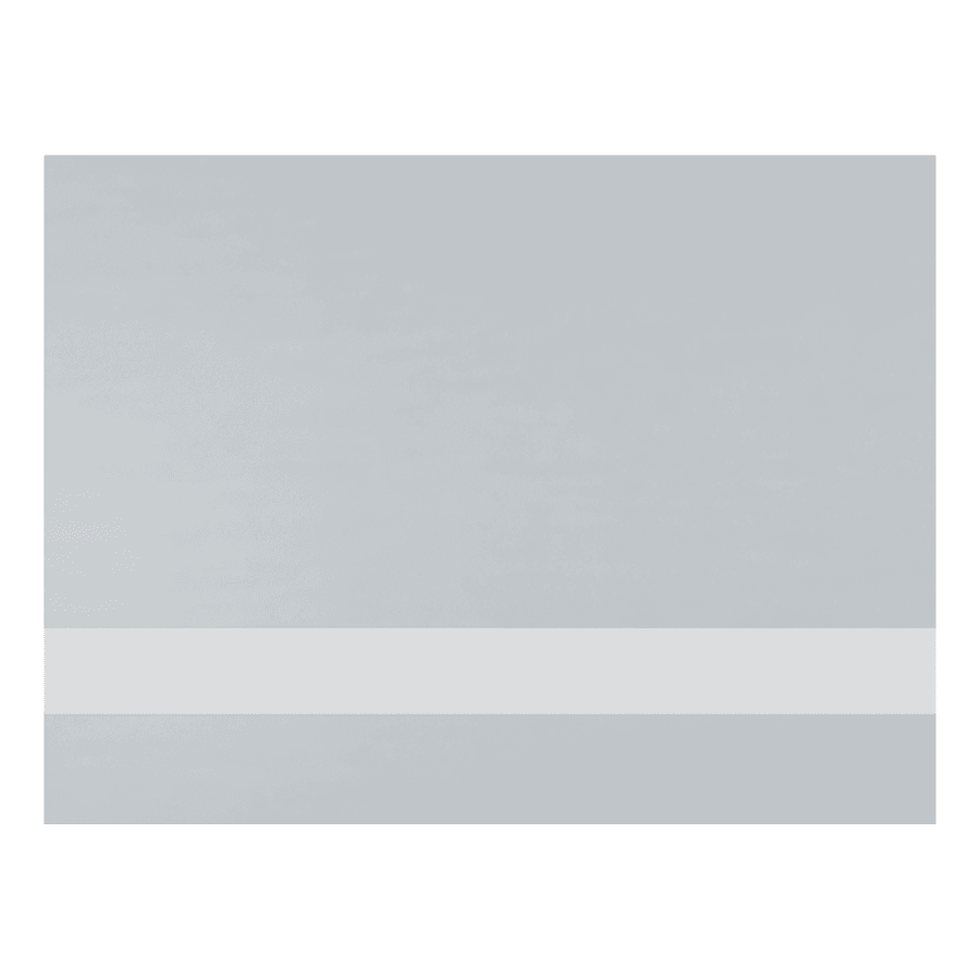 24" x 48" x .025" Bright Silver Aluminum, Style ALUM322F