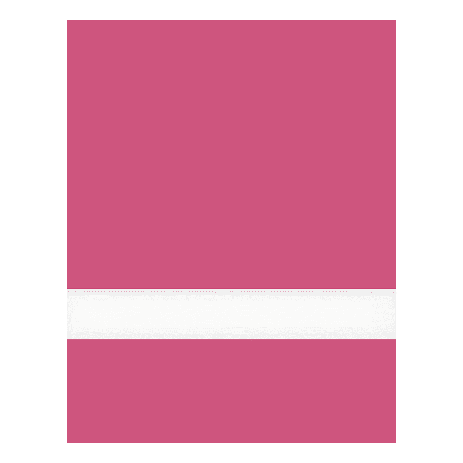 24" x 49" x 1/16" Pink/White Matte Duets Rotary Indoor Plastic