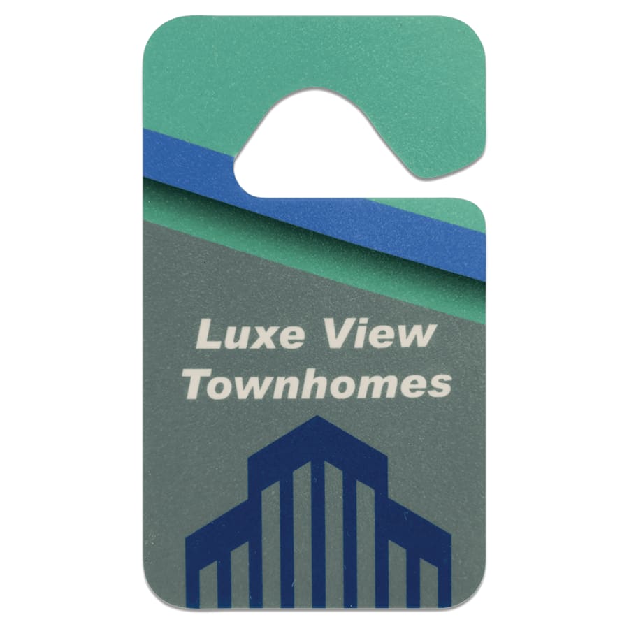 2 3/4" x 4 3/4" Sublimatable 2 Sided Mirror Tag