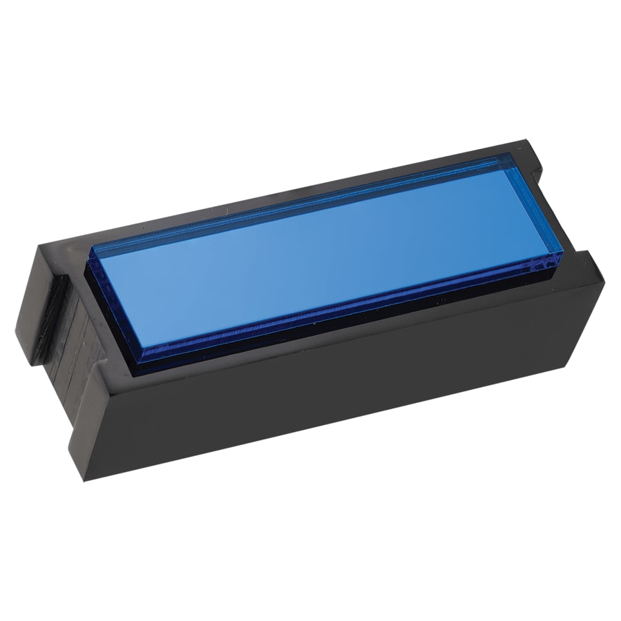 2 5/8" x 1" Black Perpetual Block