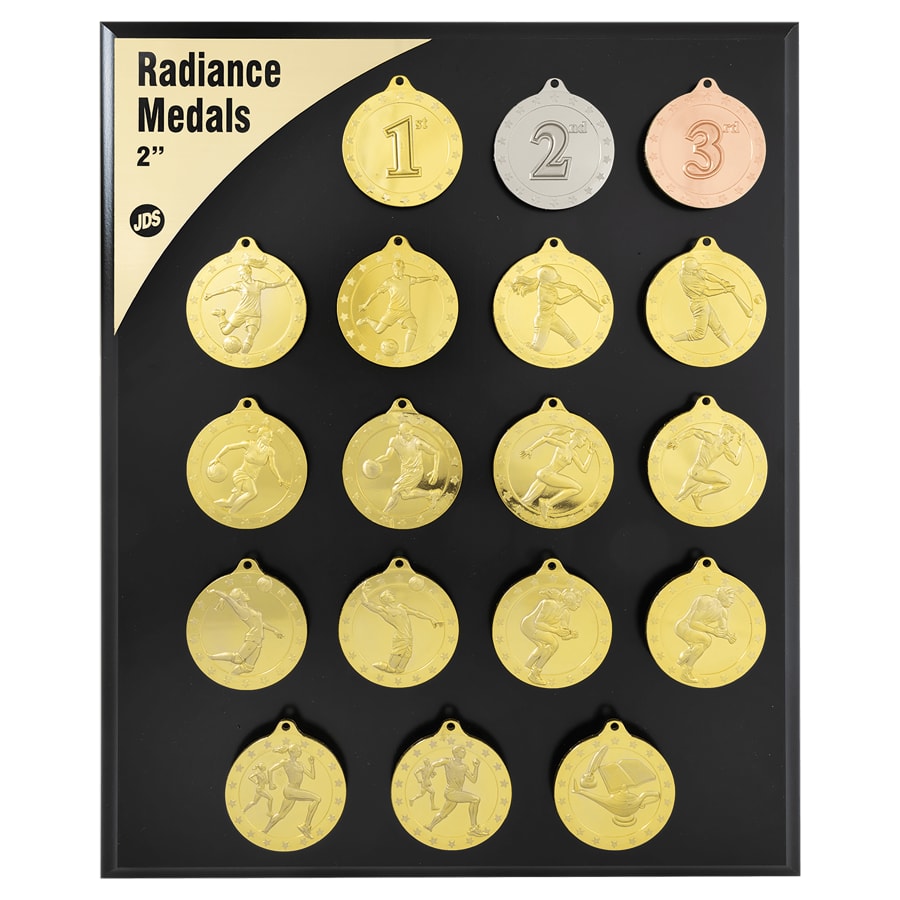2" Radiance Medal Sample Set