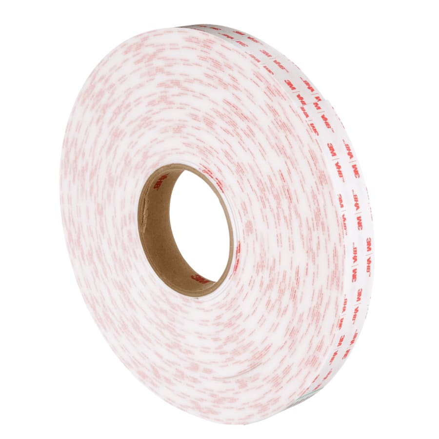 1" x 36 Yard 3M Clear VHB Acrylic Foam Mounting Tape
