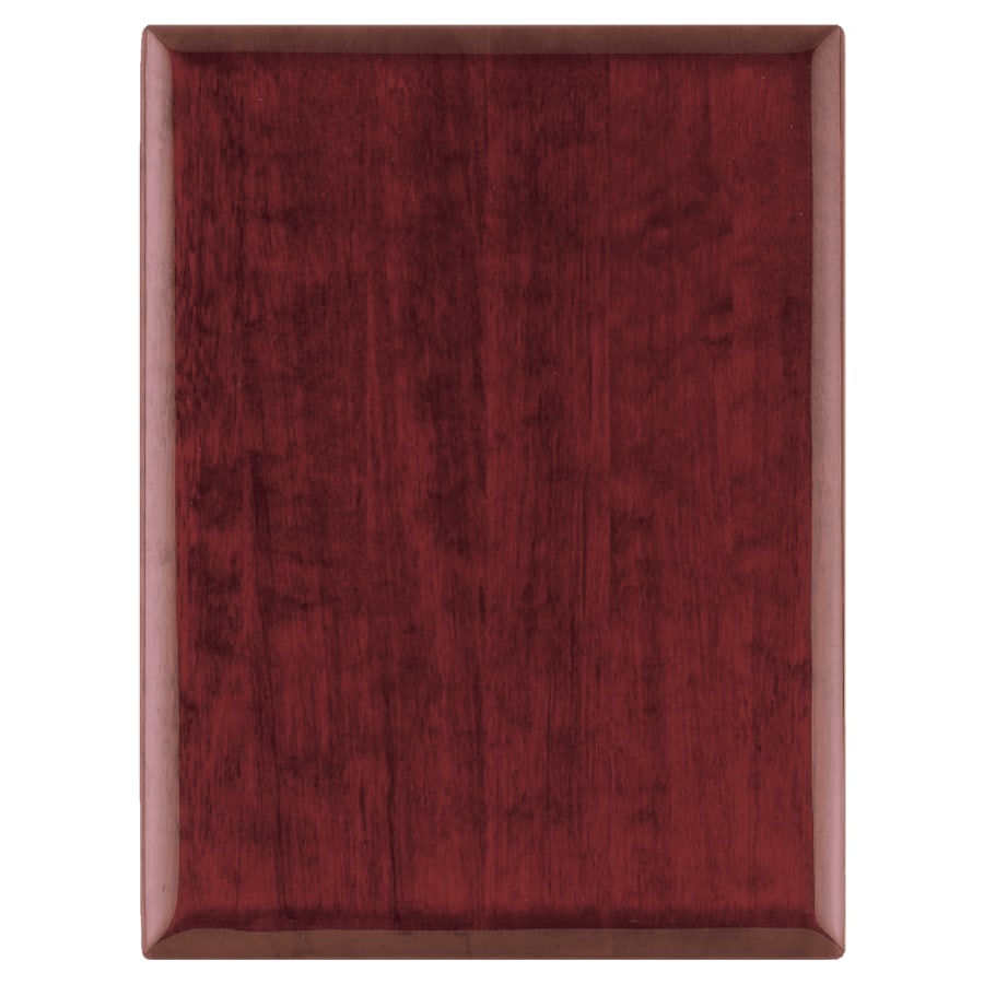 9" x 12" Airflyte Rosewood Piano Finish Plaque, Style ZX892