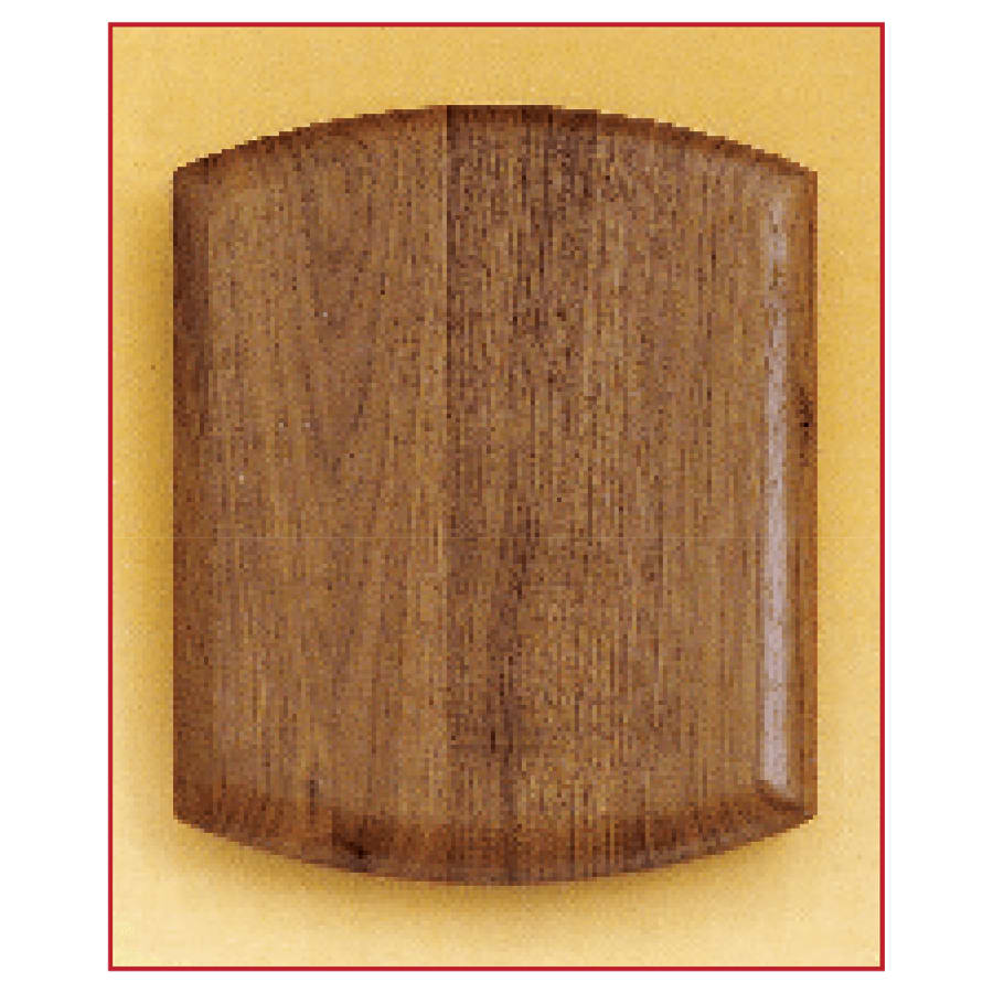 9 1/2" x 11 1/2" Airflyte American Walnut Plaque