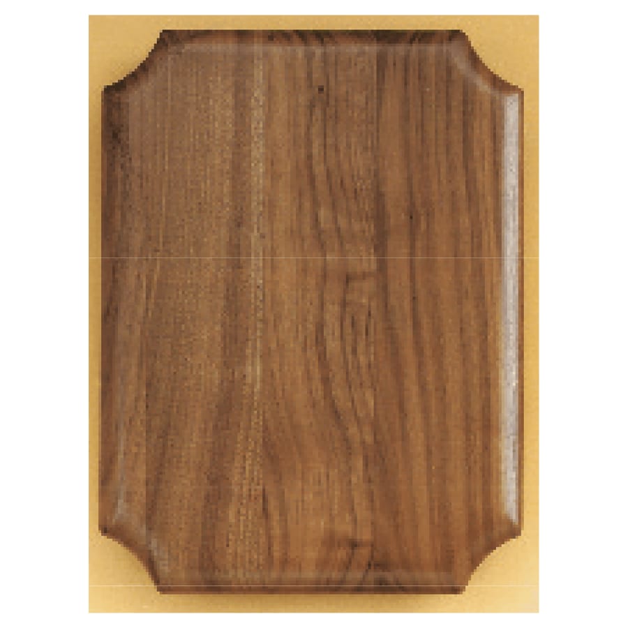 8" x 10 1/2" Airflyte American Walnut Plaque, Style ZX466