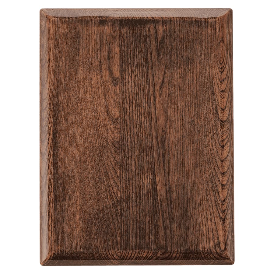 9" x 12" Airflyte Premium Walnut Piano Finish Plaque