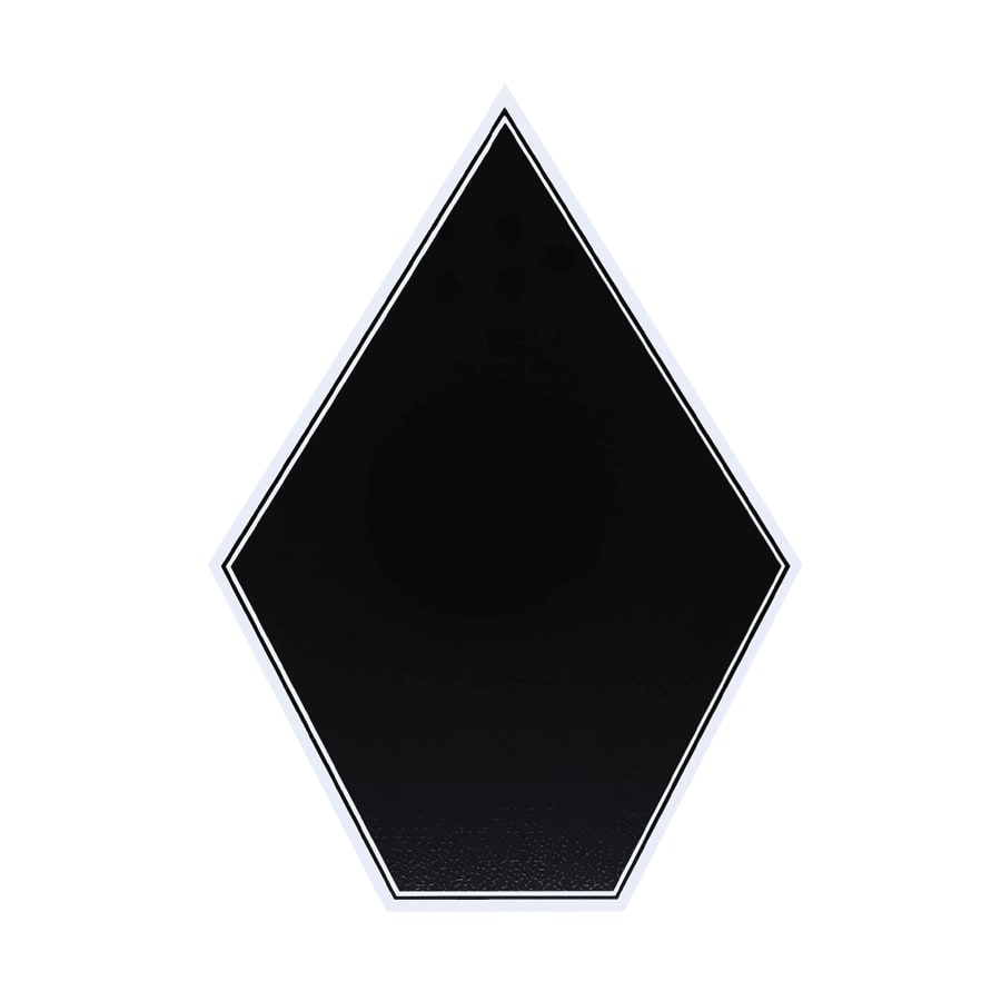 1648 - Black Silver Plate Only