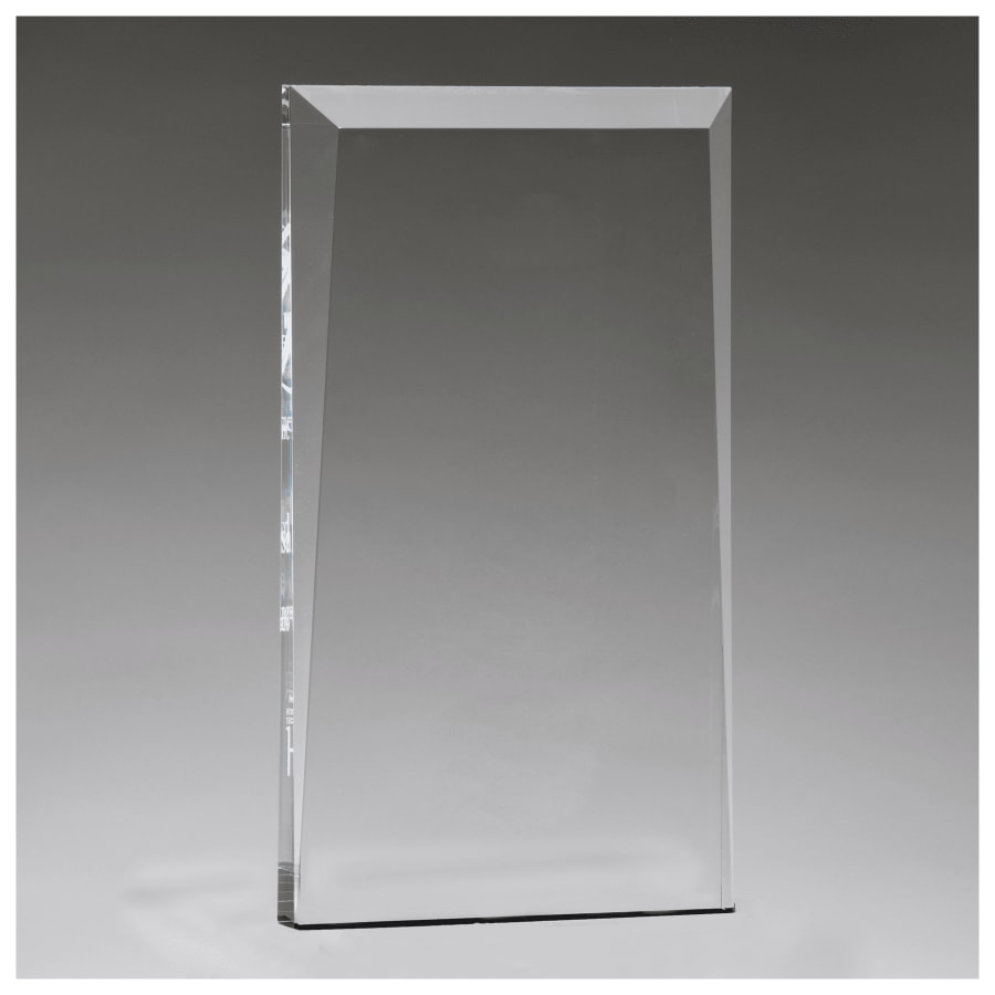 5" x 7 3/4"Apex Series Acrylic with Green Highlights-Upright Only