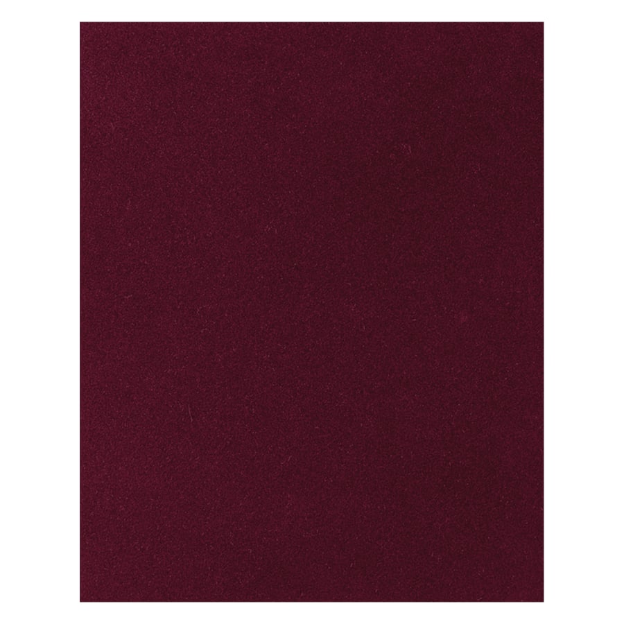 8" x 10" Maroon Velour Backing