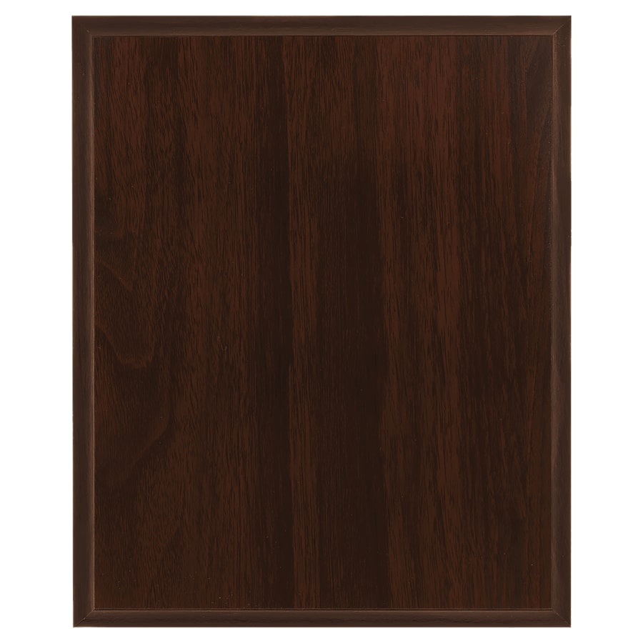 5" x 7" Mahogany Finish Plaque