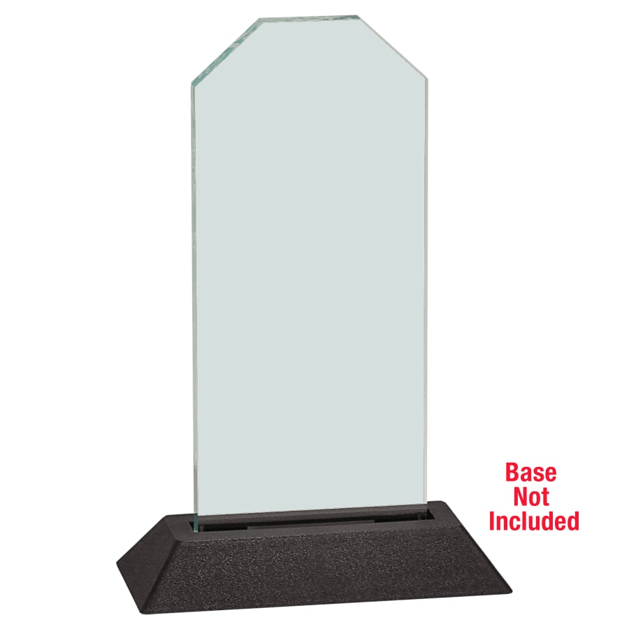 3" x 7" Jade Corners Pop-In Acrylic (Base not included)
