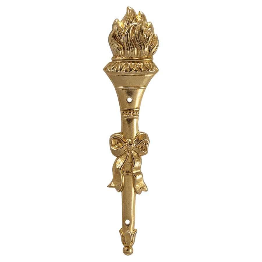 4 1/2" Gold Brass Torch