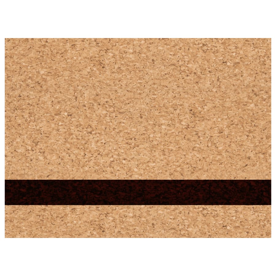 12" x 24" Cork Premier Laserable Leatherette Sheet Stock with Kota Pro Adhesive
