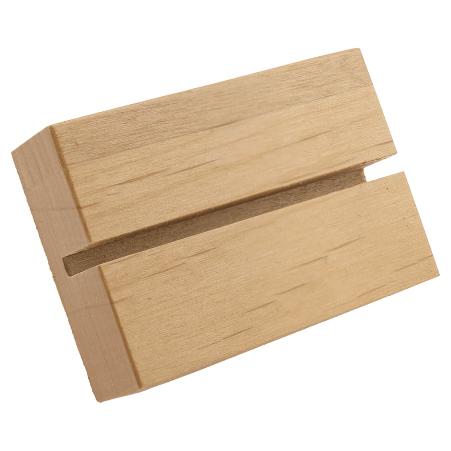 2" x 3" Alder Base with 5/32" Slot