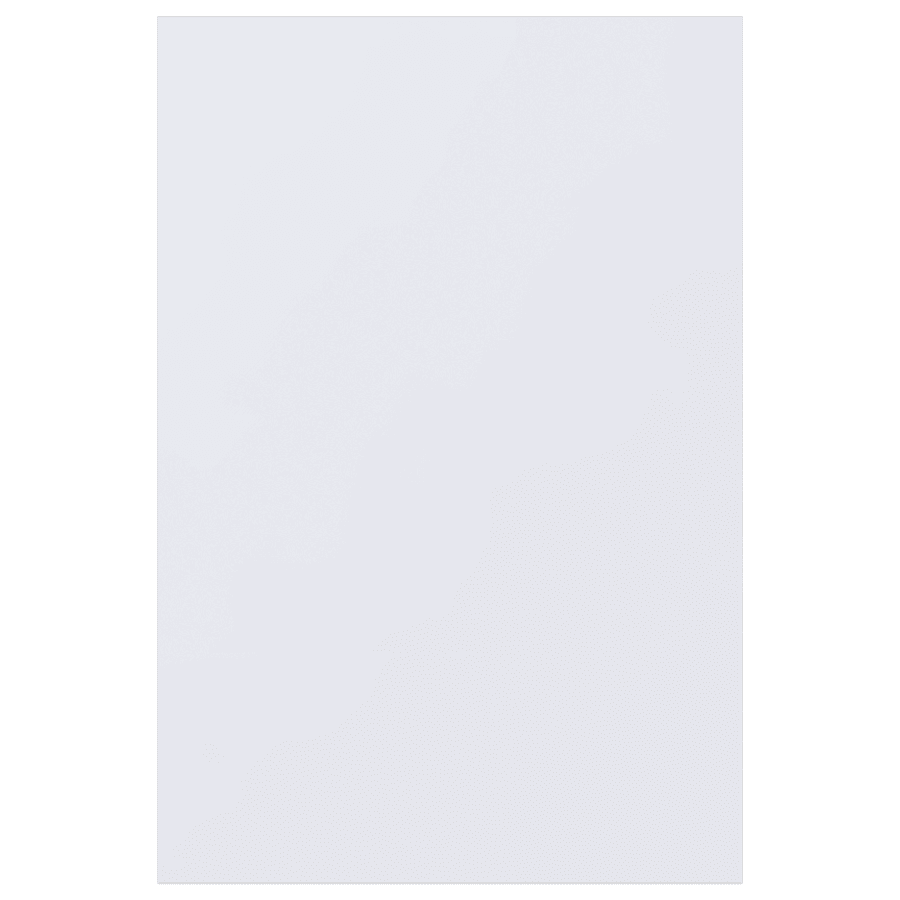 12" x 18" Ultra White Aluminum Sign Blank, Square Corners, 0.080" Thick