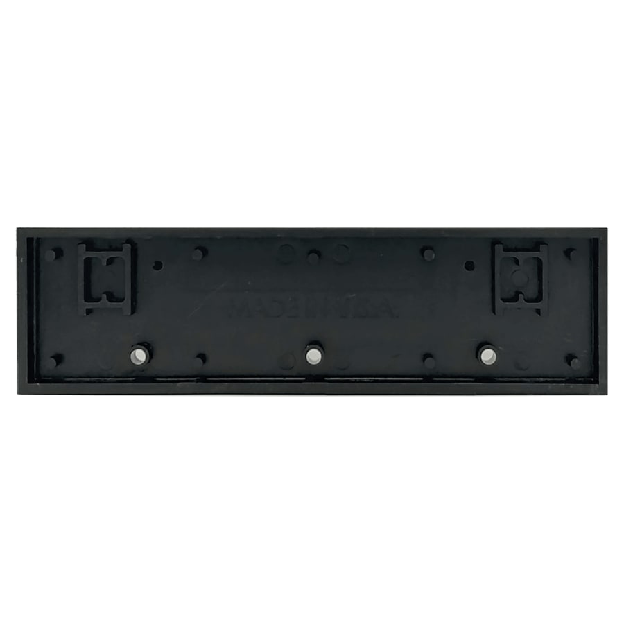2" x 8", Black, Kota Pro Plastic Wall Frame, Square Corner