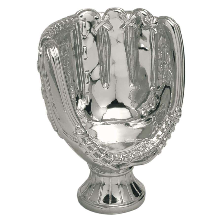 5" Silver Baseball/Softball Glove Resin