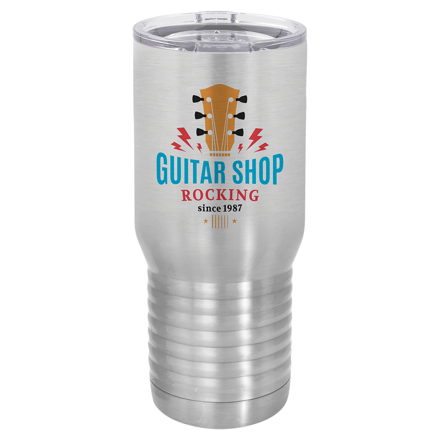 Polar Camel STM651–STM652 Sublimatable Polar Camel 20 oz. Tall Stainless Steel Vacuum Insulated Tumbler
