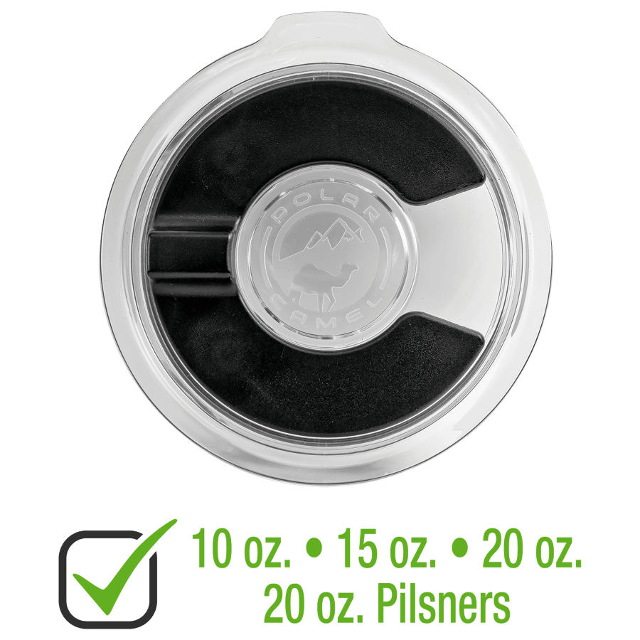 Polar Camel LTM20MG Magnetic Lid for 10, 15, 16, and 20 oz. Polar Camel Tumblers, 20 oz. Pilsners