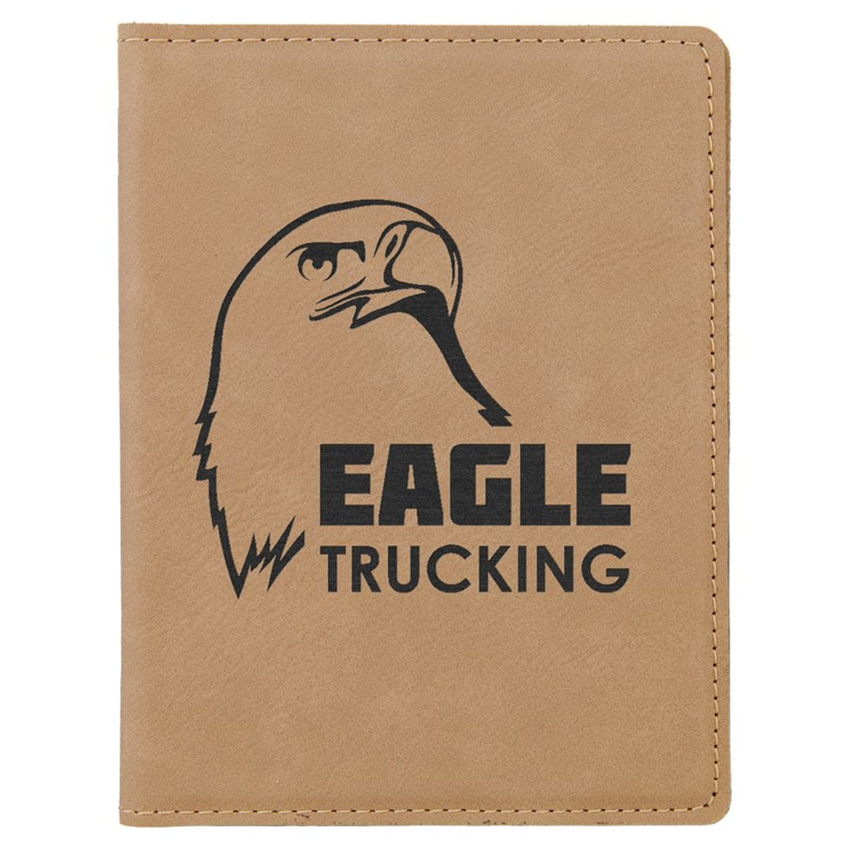 Custom Laserable Leatherette Passport Holder (4 1/4