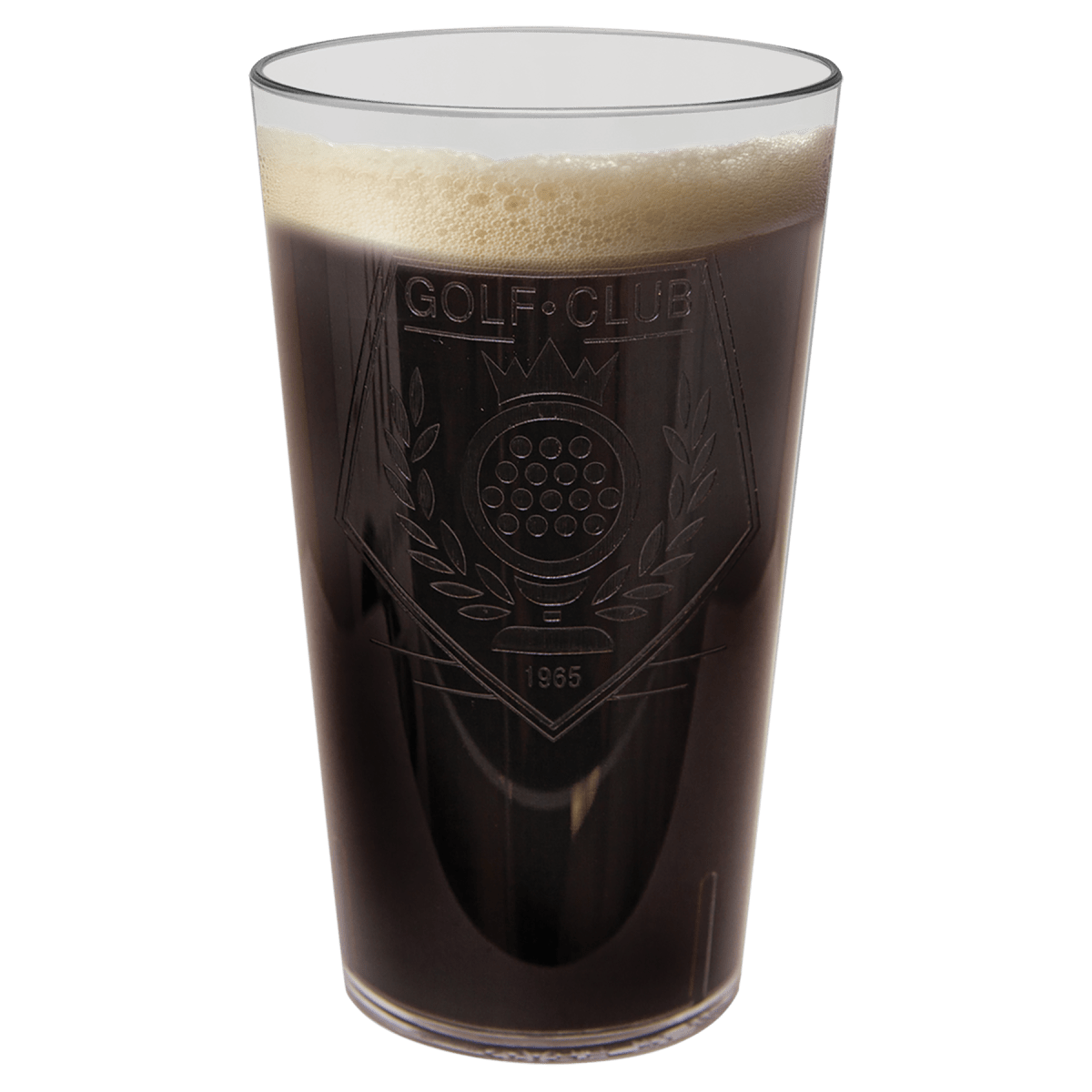 Custom Laserable Clear Plastic Cup (12 oz) — Branded | Personalized — product photo