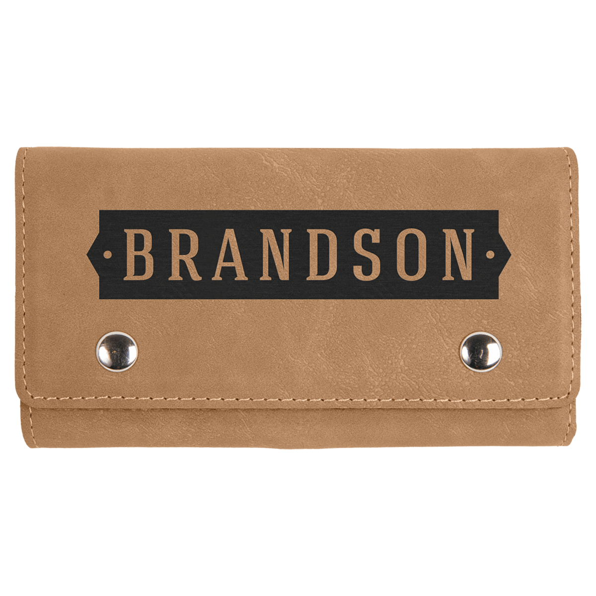 Laserable Leatherette Card & Dice Set — Custom Branded | Personalized — product photo