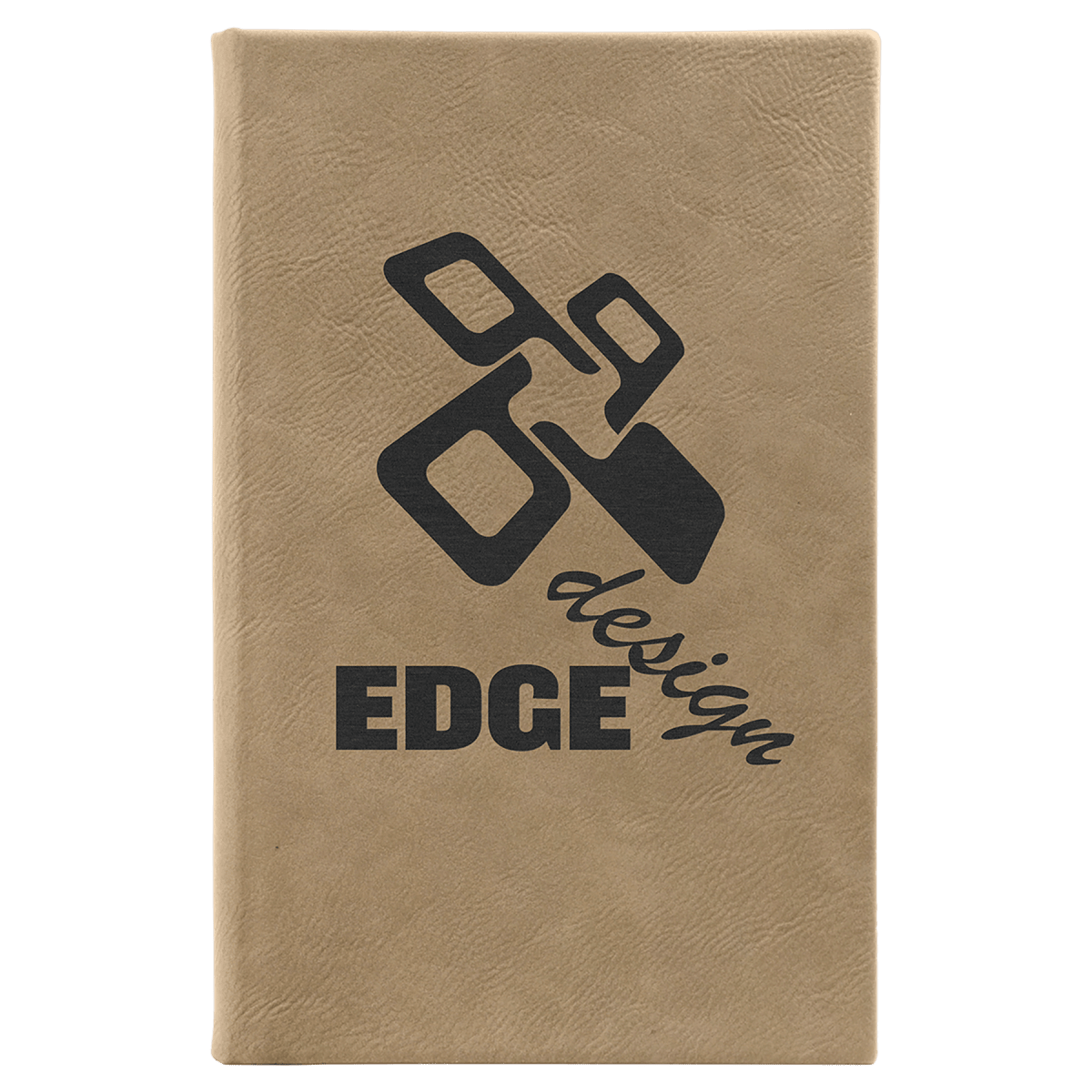 Custom Laserable Leatherette Sketch Book with Unlined Notepad (5 1/4
