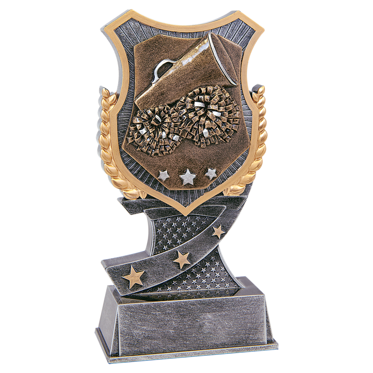 Custom Cheer Shield Award (6