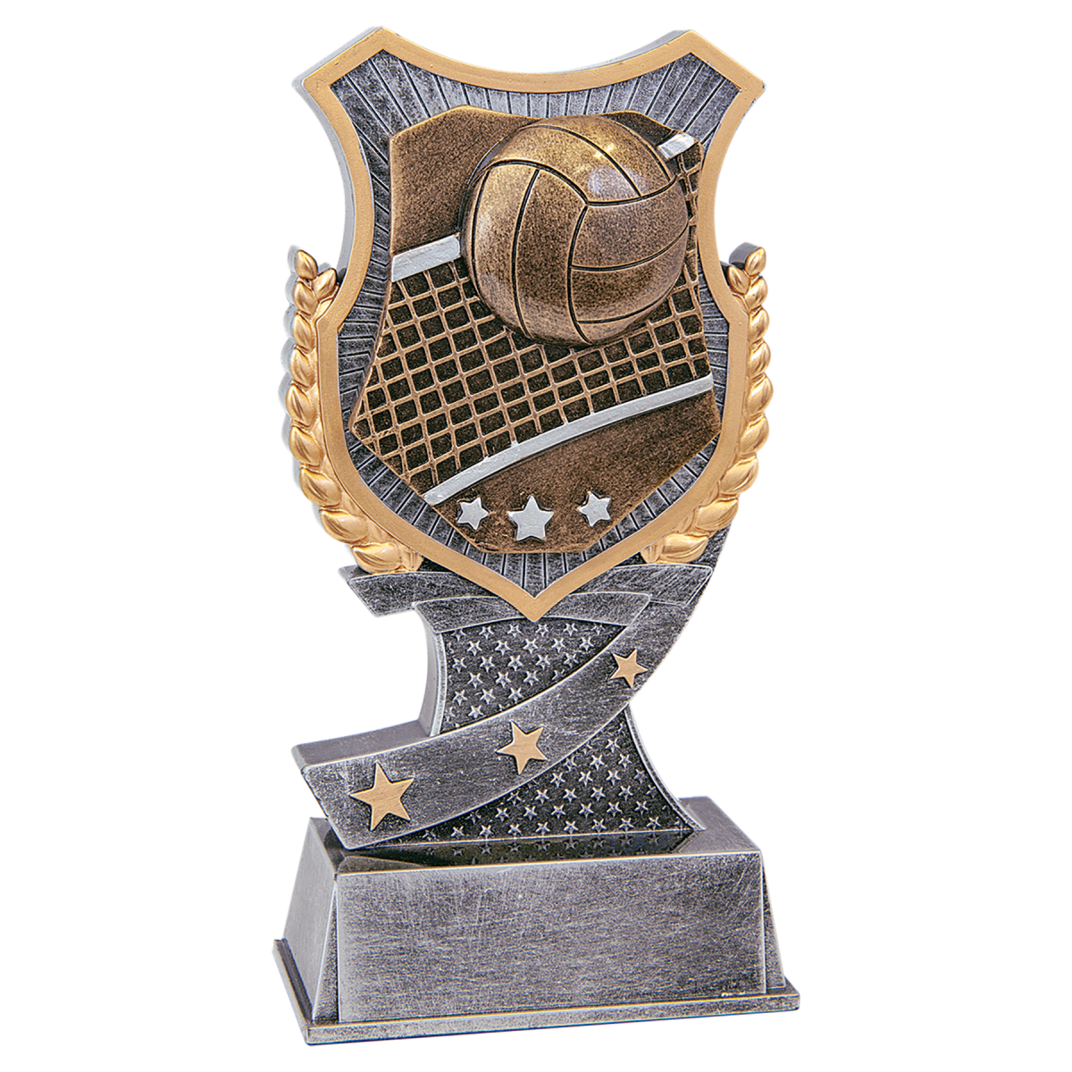 Custom Volleyball Shield Award (6