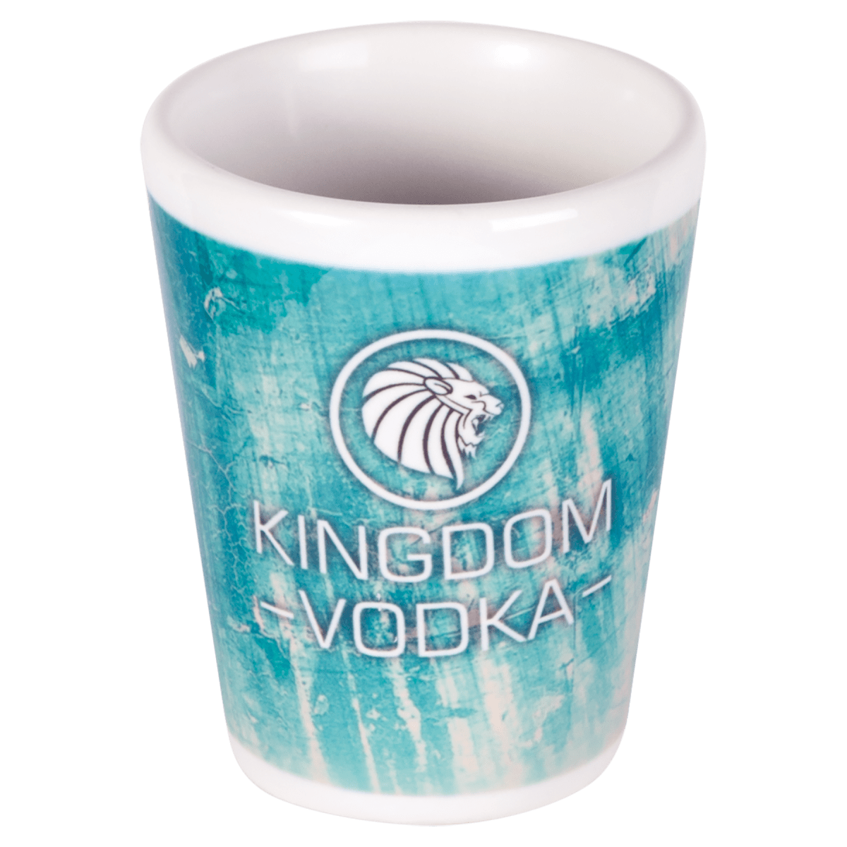Custom Sublimatable Ceramic Shot Glass (1 1/2 oz) — Laser Engraved | Personalized — product photo