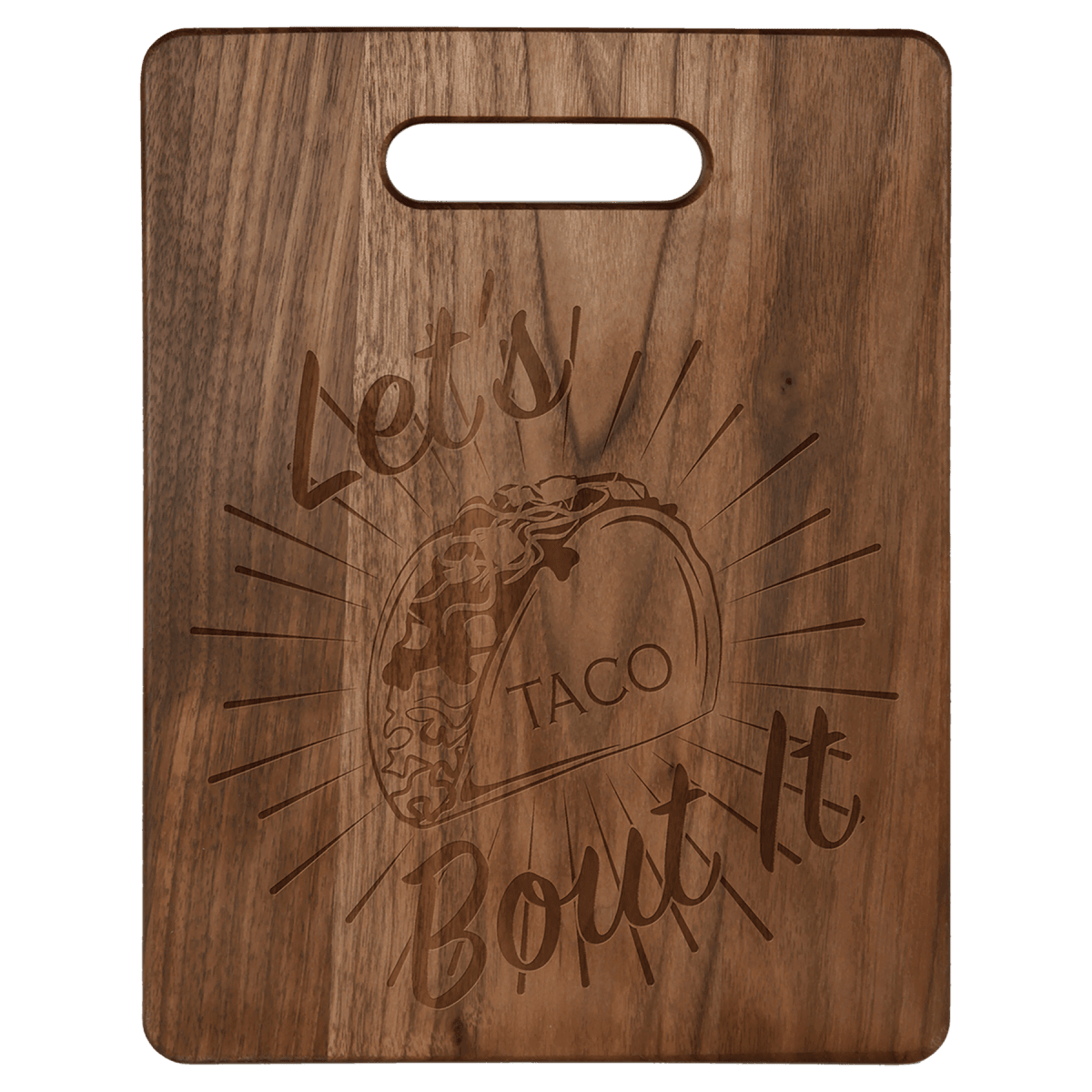 Custom Walnut Cutting Board (11 1/2