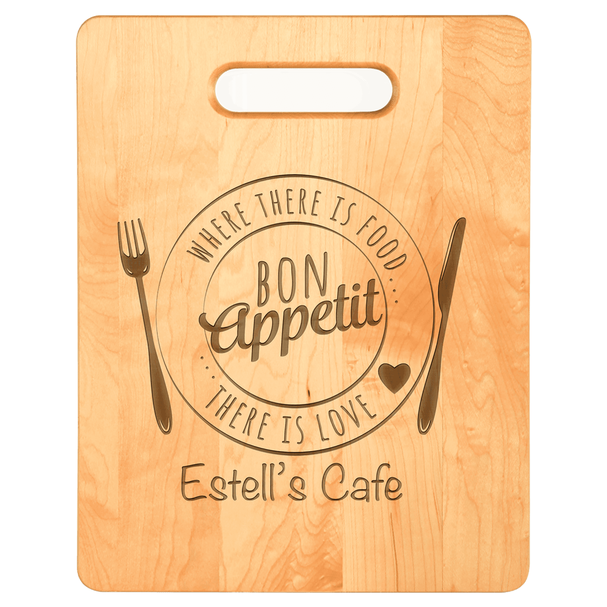 Custom Maple Cutting Board (11 1/2