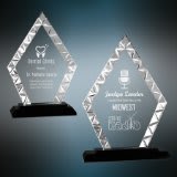 Diamond Accent Glass on Black Base Sample Set