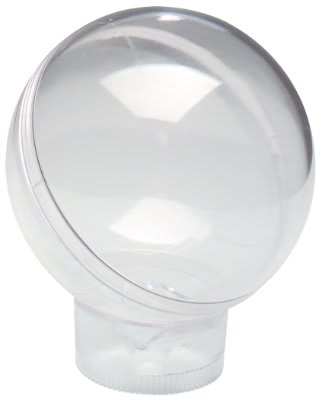 3 5/8" Clear All Star Baseball Holder