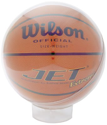 11" Clear All Star Basketball Holder  (H95 bolt sold separately)