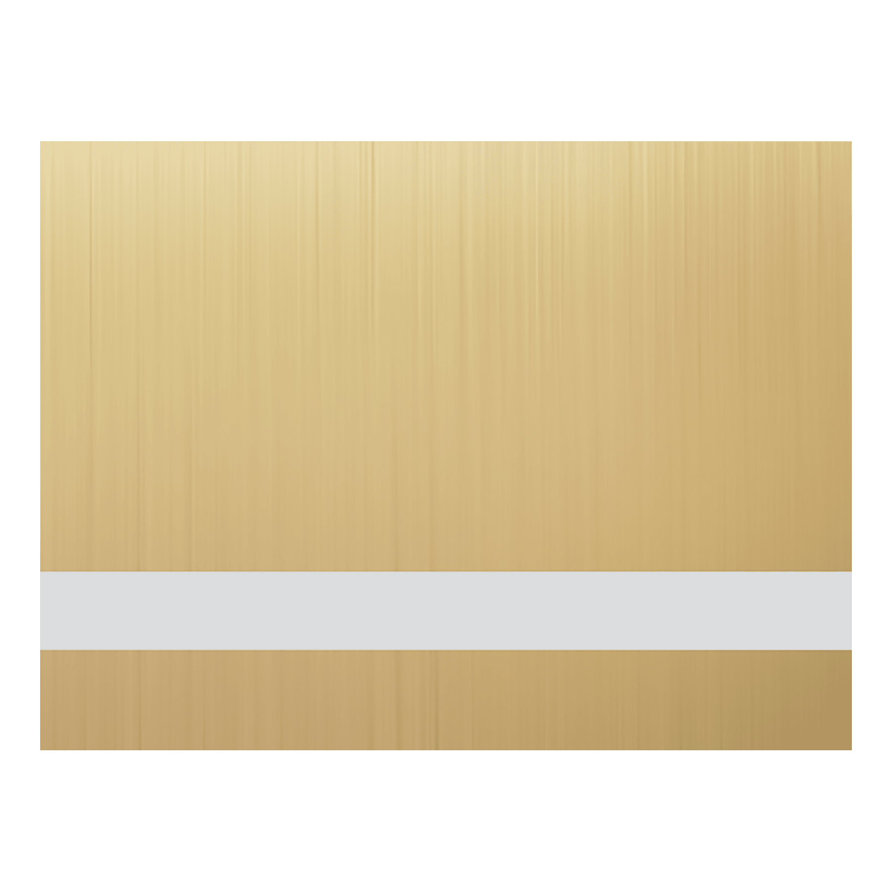 24" x 48" x .025" Bright Gold Aluminum