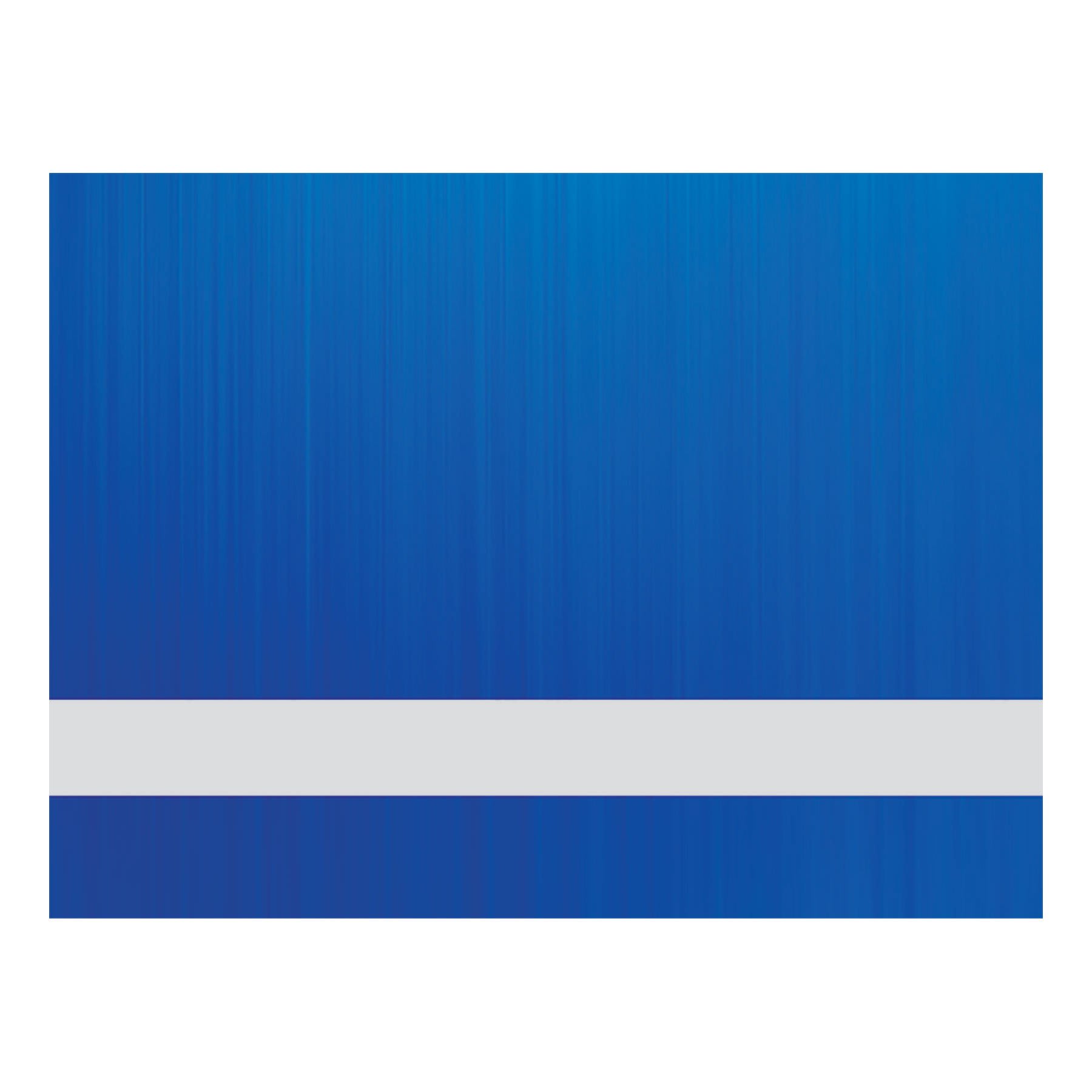 12" x 24" x .025" Blue Aluminum