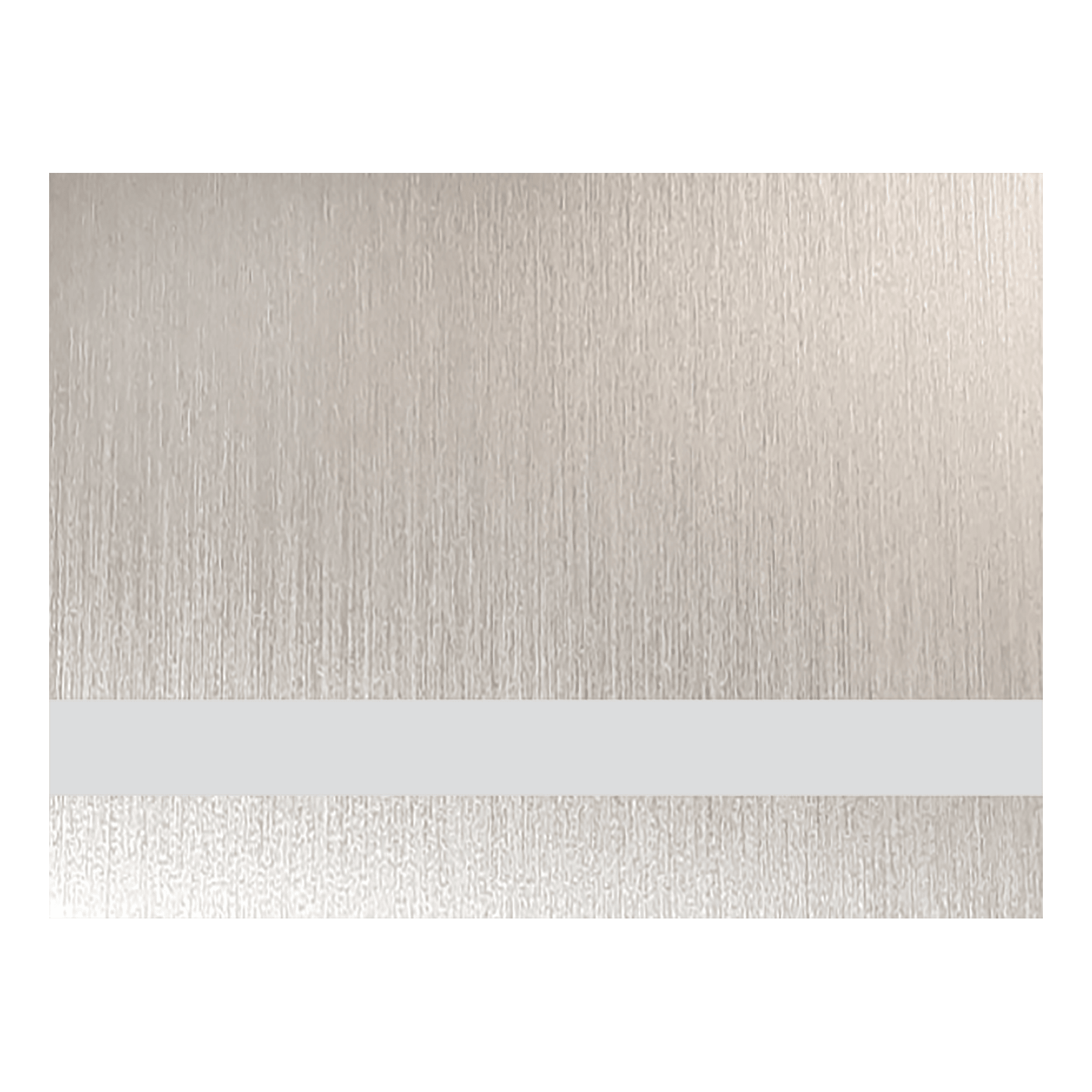 24" x 48" x .025" Satin Silver Aluminum