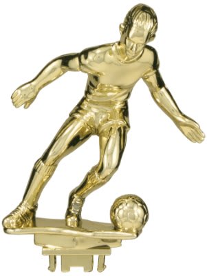 3 3/4" Male Soccer Inst-Award Figure