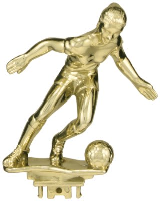 3 3/4" Female Soccer Inst-Award Figure