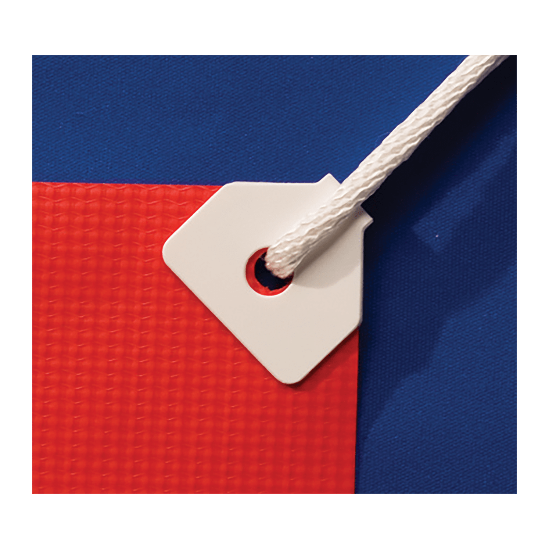 2 1/2" x 1 1/2" White Banner Ups Mini Tabs (order 1 for 1 pack of 100 tabs)